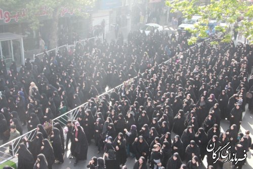 مراسم تشییع باشکوه هفدهمین شهید مدافع حرم در گرگان برگزار شد 