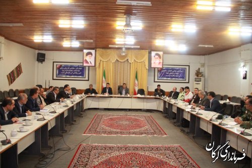 اولین جلسه مدیریت بحران شهرستان گرگان در سال جاری برگزار شد