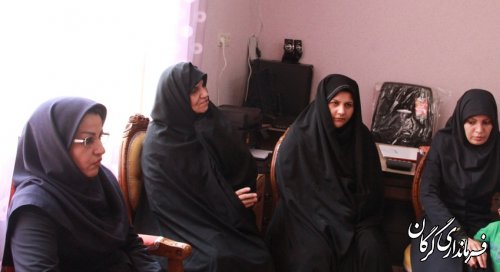 سرپرست فرمانداری شهرستان گرگان از مرکز دولتی حمایت از زنان خشونت دیده بازدید کرد
