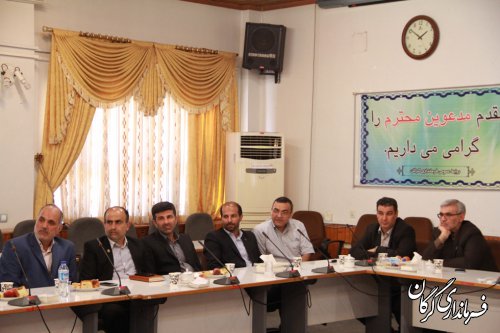 جلسه هم اندیشی مدیران ارشد مرکز استان برگزار شد 