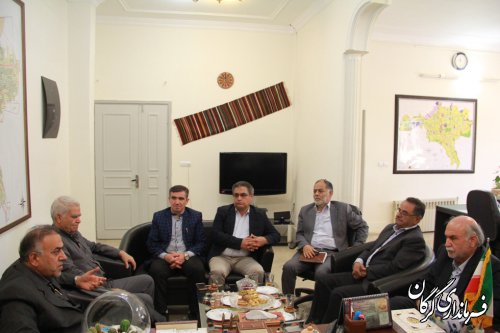 اعضای اتاق اصناف مرکز استان با سرپرست فرمانداری شهرستان گرگان دیدار و گفتگو کردند