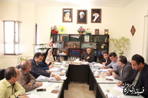 اولین جلسه کمیته رفع موانع و مشکلات انبوه سازان ساختمان در گرگان برگزار شد