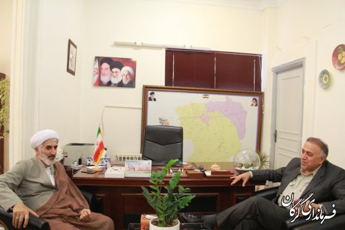 مدیر کل تبلیغات اسلامی گلستان با سرپرست فرمانداری شهرستان گرگان دیدار کرد 