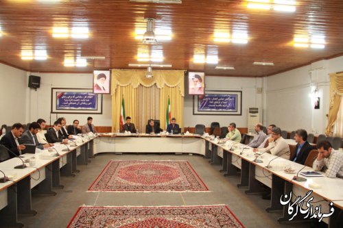 پنجمین جلسه کارگروه اجتماعی فرهنگی شهرستان گرگان در محل سالن جلسات فرمانداری گرگان برگزار شد