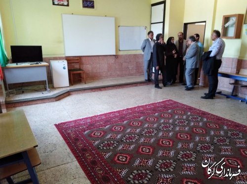 بازدید اعضای کمیسیون آموزش و تحقیقات مجلس شورای اسلامی از مراکز آموزشی گرگان