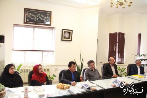 نمایندگان تشکل های تعاونی شهرستان با فرماندار گرگان دیدار کردند