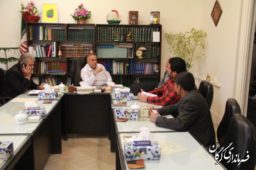 ملاقات عمومی سرپرست فرمانداری شهرستان گرگان با مردم برگزار شد
