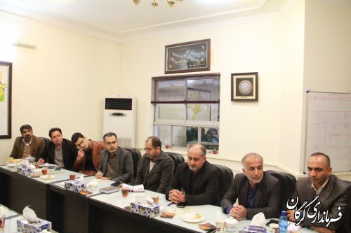 اعضای مجمع فرهنگیان استان با فرماندار شهرستان گرگان دیدار کردند
