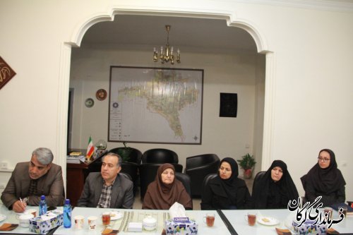 اعضای مجمع فرهنگیان استان با فرماندار شهرستان گرگان دیدار کردند