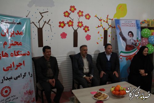 افتتاح مهدکودک در سرای شادی در کوی عرفان شهر گرگان