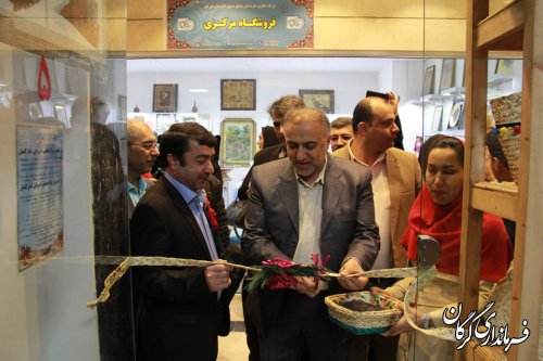 افتتاح متمرکز پروژه ها و طرح های اشتغالزای و کارآفرینی شهرستان گرگان