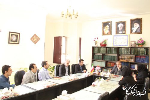ملاقات عمومی فرماندار شهرستان گرگان با مردم برگزار شد 