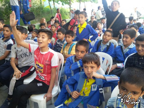 مراسم تجلیل از نفرات برتر جام رمضان کودکان گرگان برگزار شد