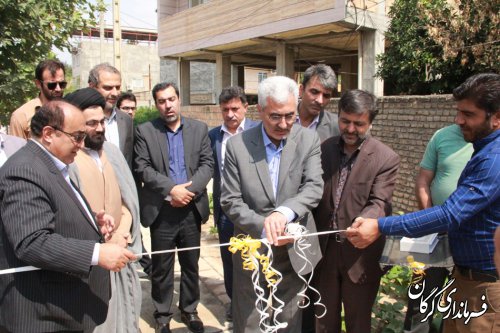 افتتاح و بهره برداری از 5طرح هادی روستایی در شهرستان گرگان