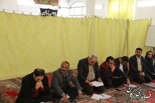اردوی جهادی"میزخدمت" در محله کوی عرفان گرگان برگزار شد