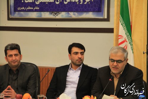 جلسه مشترک اعضای ستاد انتخابات استان با اعضای دبیرخانه اجرایی انتخابات گرگان برگزار شد