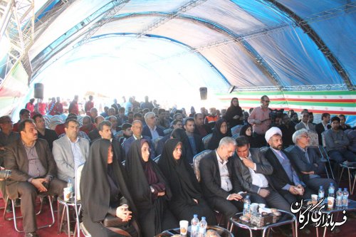 اشتغالزایی بیش از ۱۲۰۰ نفر با افتتاح پروژه های دهه فجر در گرگان