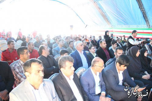 اشتغالزایی بیش از ۱۲۰۰ نفر با افتتاح پروژه های دهه فجر در گرگان