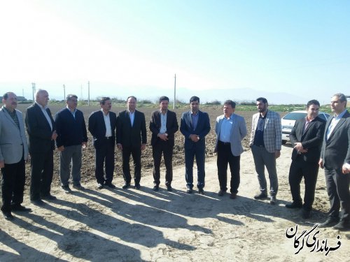 افتتاح و بهره برداری رسیدن پروژه آبیاری تحت فشار اراضی کشاورزی روستای سلطان آباد