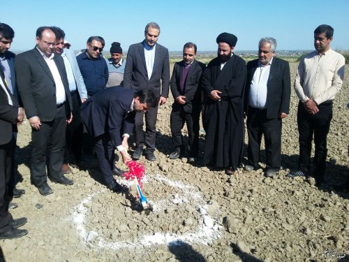 عملیات اجرایی بزرگترین گلخانه هیدروپونیک شهرستان گرگان در اراضی روستای مرزنکلاته آغاز شد