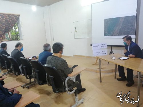 تشکیل کمیته اجرایی بازگشایی مسیر های زهکشی اراضی در شهرستان گرگان