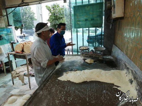 نظارت و کنترل بر ساعت پخت نانوایی ها در شهر گرگان تشدید می شود