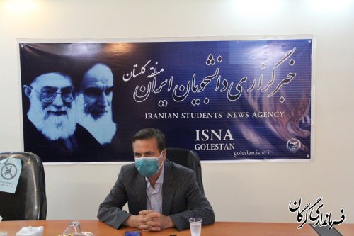 دیدار فرماندار گرگان با خبرنگاران استان گلستان