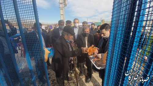 پروژه های آبرسانی روستای کفشگیری گرگان افتتاح شد