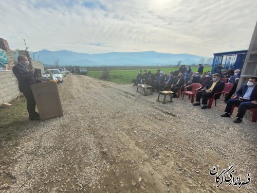 پروژه های آبرسانی روستای کفشگیری گرگان افتتاح شد
