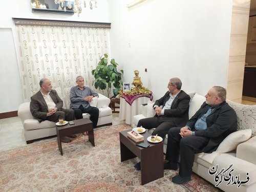 فرماندار گرگان با جمعی از آزادگان عزیز شهرستان گرگان دیدار کرد