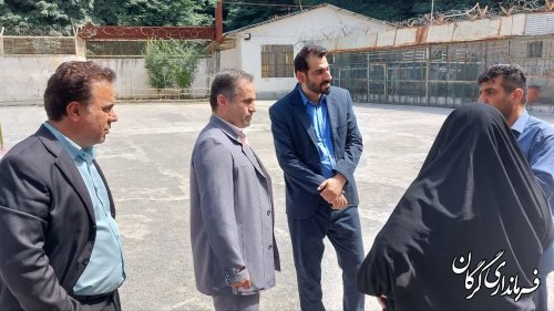 بازدید سرپرست فرمانداری شهرستان گرگان از مرکز ماده 16 توسکستان