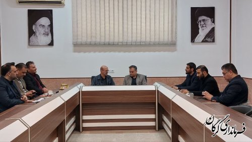نشست صمیمی اعضای ستاد انتخاباتی شهرستان گرگان با رئیس هیئت نظارت بر انتخابات