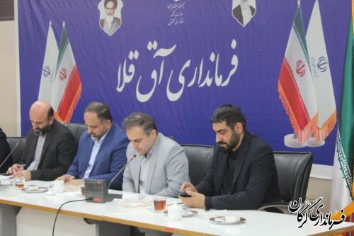 نشست مشترک رئیس ستاد انتخابات استان با روئسای حوزه های انتخابیه گرگان و آق قلا برگزار شد