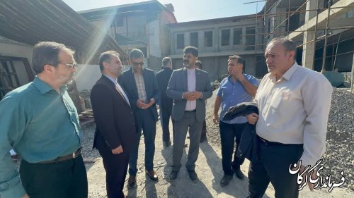 فرماندار گرگان از پروژه های محرومیت زدایی شهرستان بازدید کرد