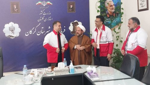 فرماندار شهرستان گرگان عضو افتخاری هلال احمر شد
