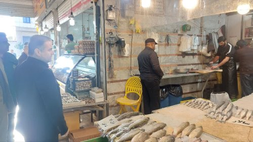 گزارش تصویری || بازدید فرماندار شهرستان گرگان از بازار بزرگ پروتئین گرگان
