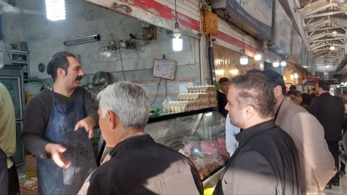گزارش تصویری || بازدید فرماندار شهرستان گرگان از بازار بزرگ پروتئین گرگان