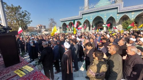 گزارش تصویری|| تجمع مردم گرگان در محکومیت حادثه تروریستی کرمان