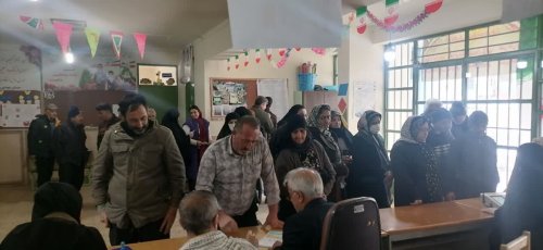 گزارش تصویری| حضور پرشور مردم شهرستان گرگان در شعبات اخذ رأی