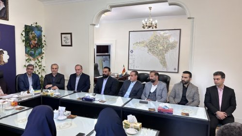 دیدار عیدانه شهردار و اعضای شورای شهر گرگان با فرماندار
