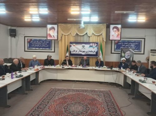 جلسه هماهنگی برگزاری همایش حق طلبی تاریخی و بصیرت در گلستان برگزار شد